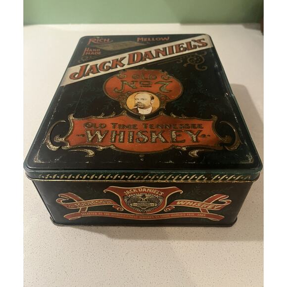Vintage Jack Daniels Old No. 7 Tennessee Whiskey Poker Set - New Old Stock